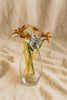 Golden Ember Lily— Handblown Glass Bouquet