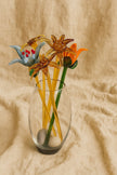 Golden Ember Lily— Handblown Glass Bouquet