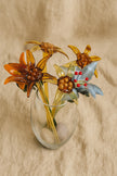 Golden Ember Lily— Handblown Glass Bouquet
