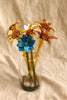 Golden Meadow Blossom — Handblown Glass Bouquet