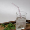 Glass Straws (Set of 6) _ Pink Saphire