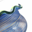 Art Glass  Bowl /Vase Blue wave Ibisco