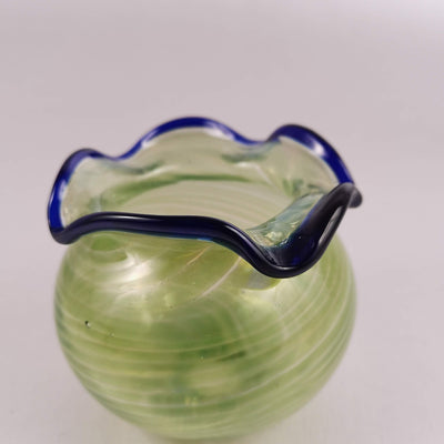 Art Glass  Bowl /Vase Jade Dream