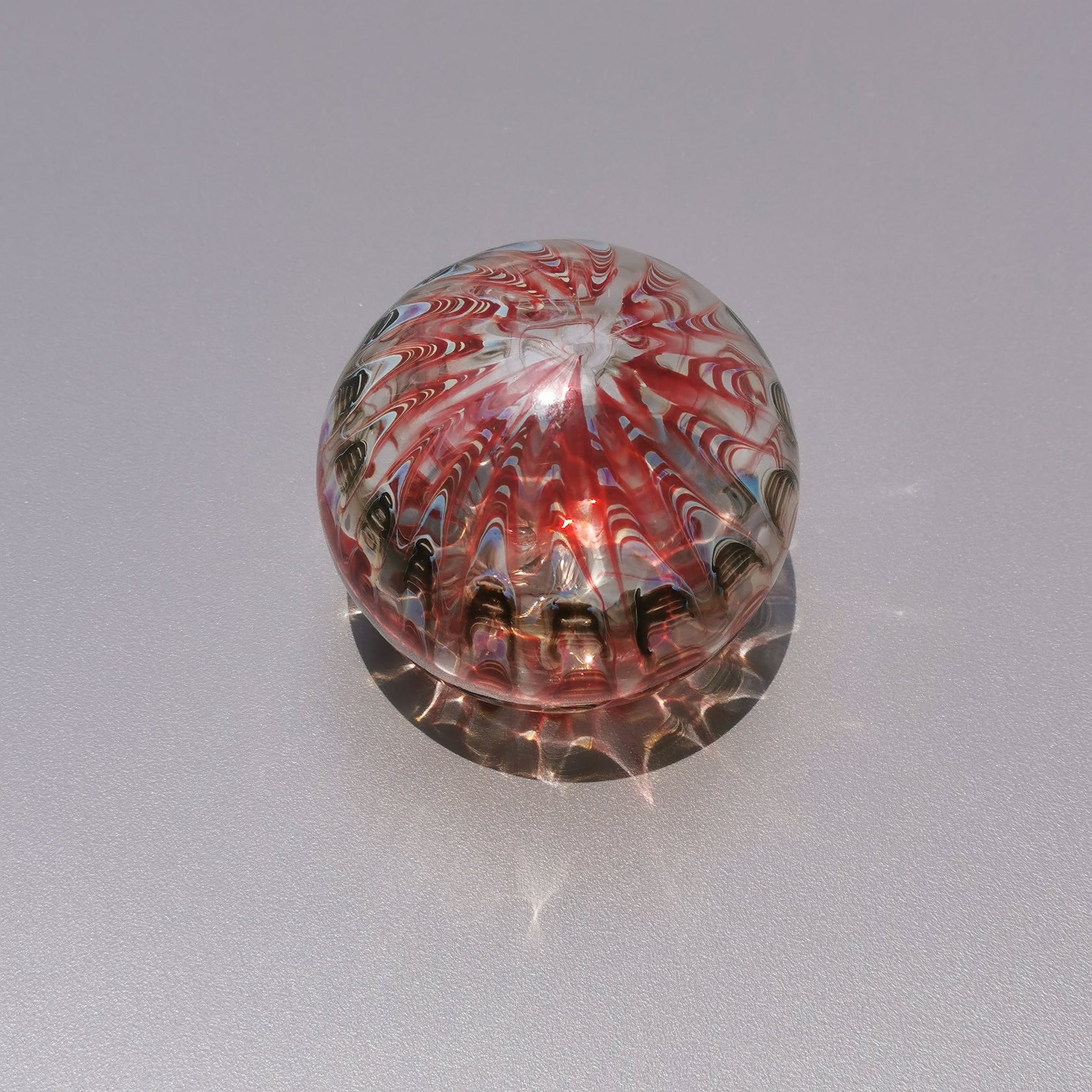 Art Glass Hand Blown Sphere image 2