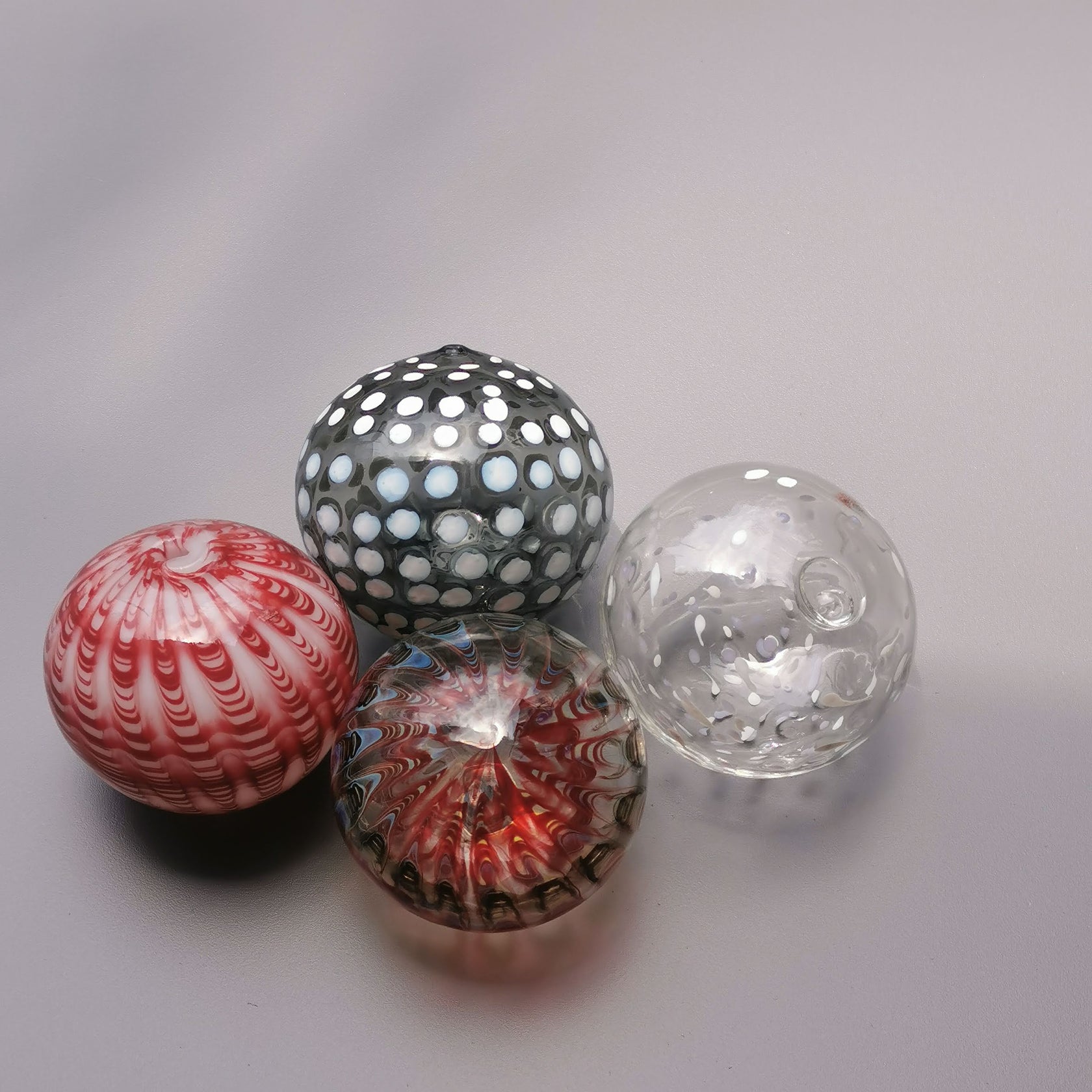 Art Glass Hand Blown Sphere image 4