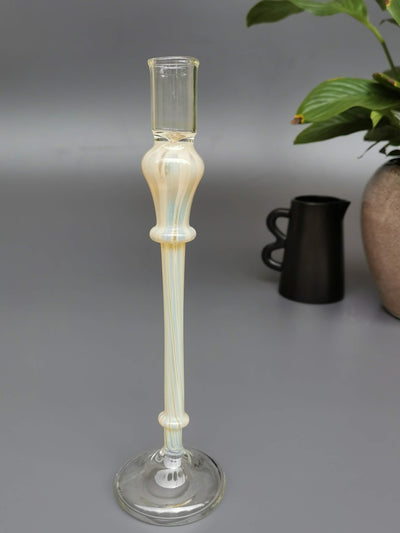 Vintage glass candle holder - Laguna