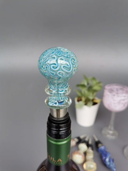 Belice  Handblown Glass Wine Stoppers