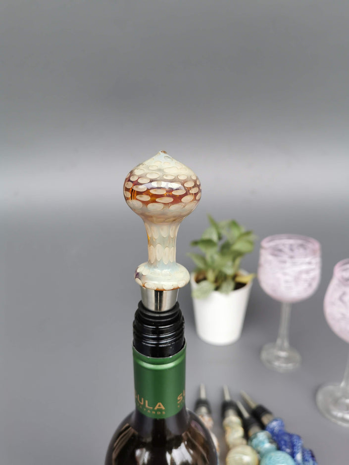 Tanaro Handblown Glass Wine Stoppers