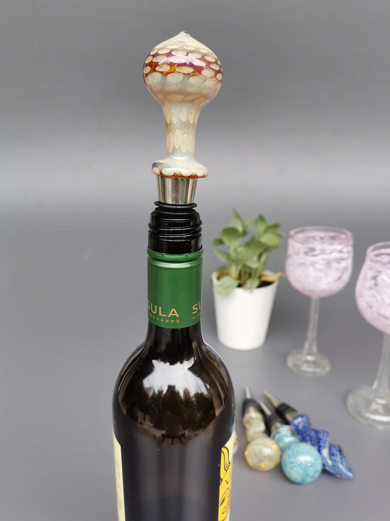 Tanaro Handblown Glass Wine Stoppers