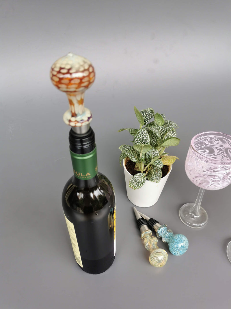 Tanaro Handblown Glass Wine Stoppers