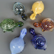 Good Luck Glass Turtles- Brilliant Blue