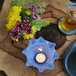 Calisto Handblown Glass Votive Tea Light