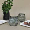 Mura Art Glass- Smoke Grey (single glass)