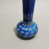 Murano Glass Style Vase- Blue Hues