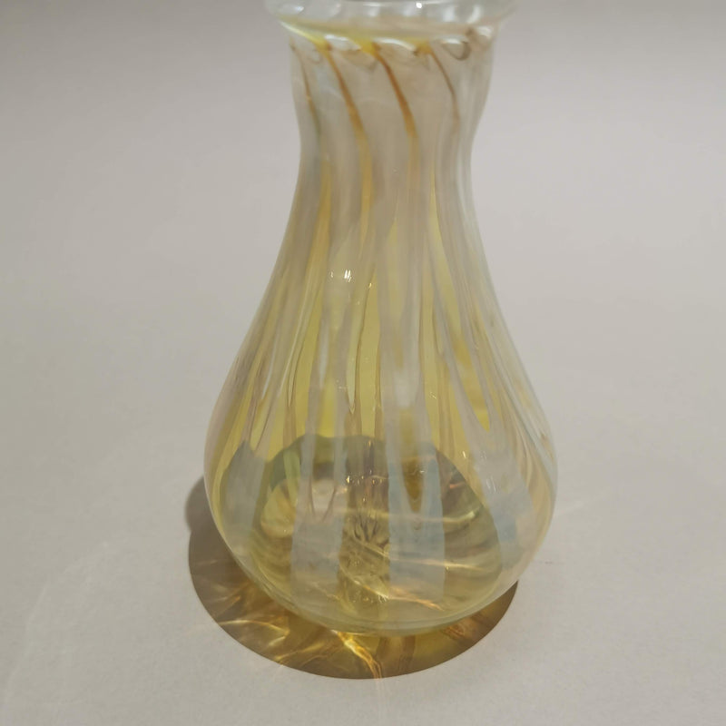 Murano Glass Style Vase- Natural Hues