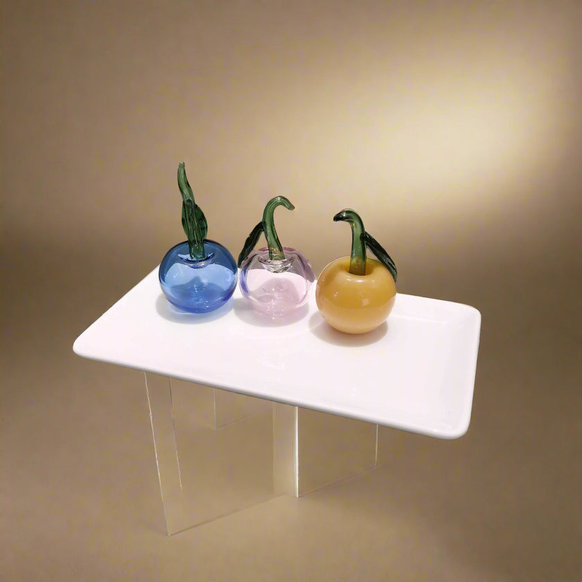 Murano Glass Style Decoration- Cherry Apples