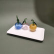 Murano Glass Style Decoration- Cherry Apples