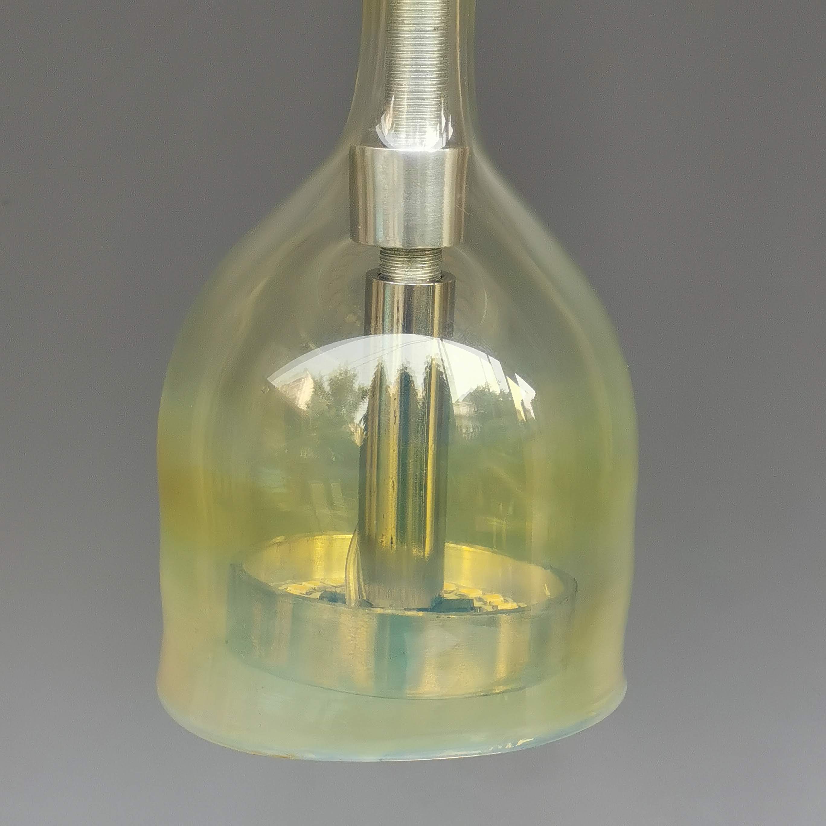 Pendant Lamp - Handblown Mystic Glow (Crystal)