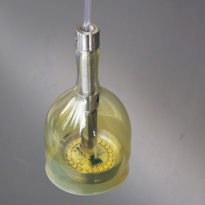 Pendant Lamp - Handblown Mystic Glow (Crystal)
