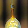 Pendant Lamp - Handblown Mystic Glow (Amber)