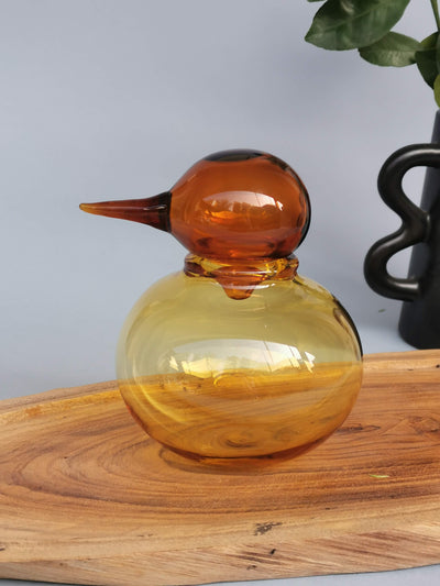 Glass Bird Figurine - Handblown (Sunrise Maria)