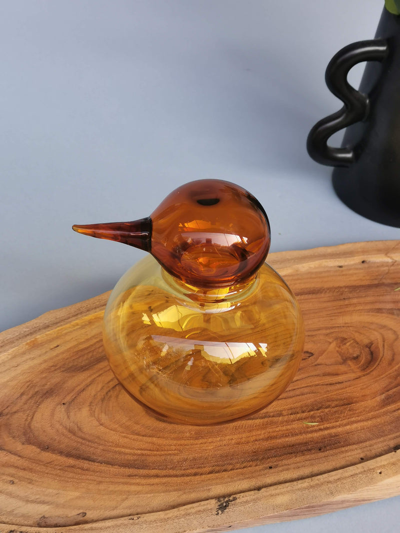 Glass Bird Figurine - Handblown (Sunrise Maria)