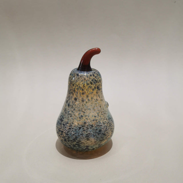 Murano Glass Style Decoration- Marble Pear Art Glass