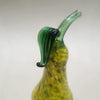 Murano Glass Style Decoration- Color Splash Pear Art Glass