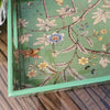 New Bird Green  Tray/ Serving Tray/  Home decor Tray- 10 inches