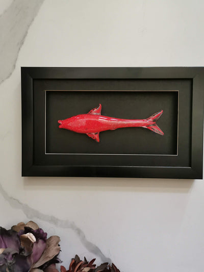 Wall art- Glass Trophy Fish