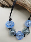 Earth Blue Spirit Echo- Necklace