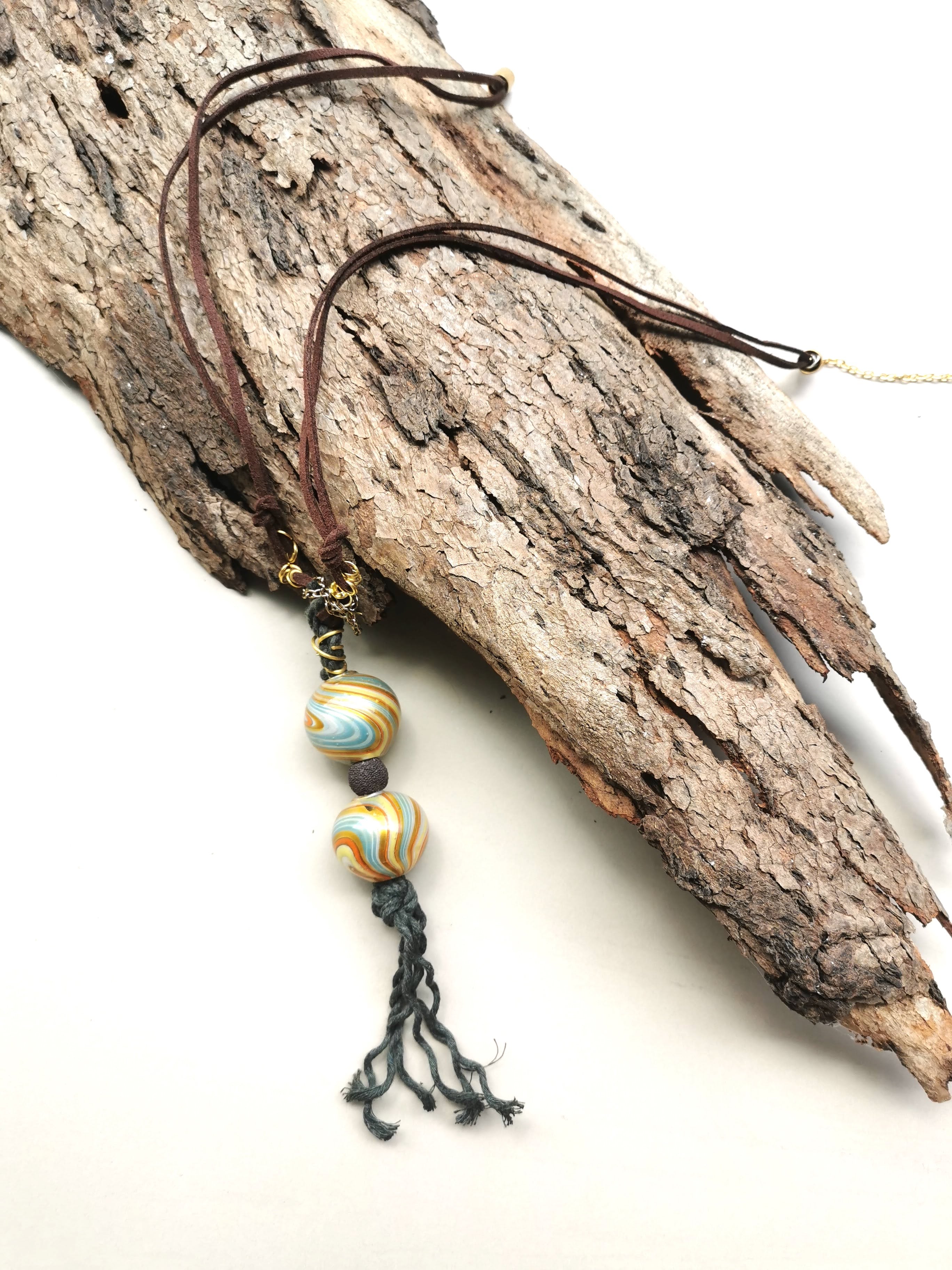 Boho Earth  Spirit Echo- Necklace