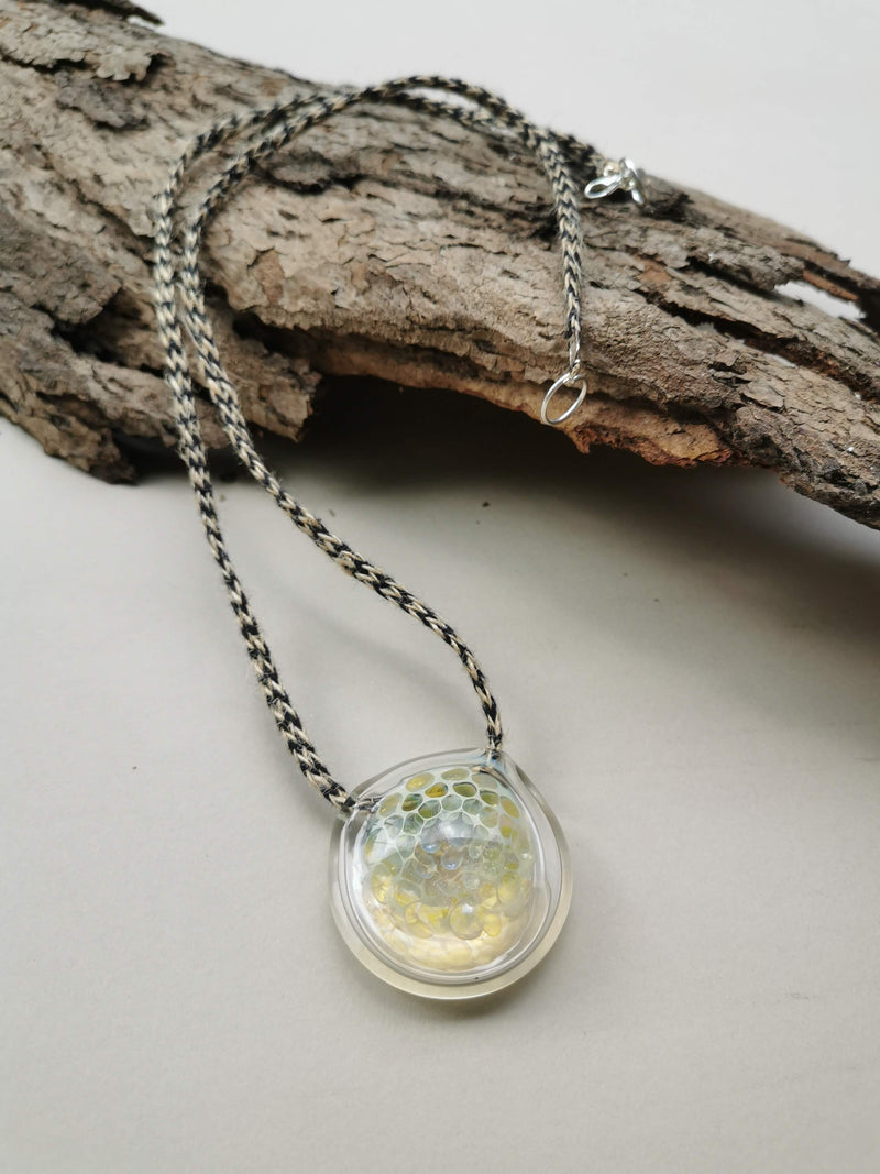 Earth Series Necklace - Misty Pearl