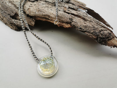 Earth Series Necklace - Misty Pearl