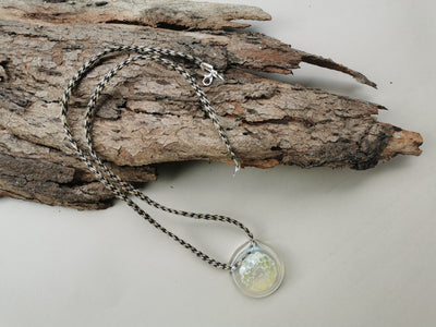 Earth Series Necklace - Misty Pearl