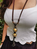 Boho Earth  Spirit Echo- Necklace