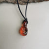 Earth Series Necklace - Earth Charm Amber