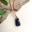 Earth Series Necklace - Earth Charm Blue