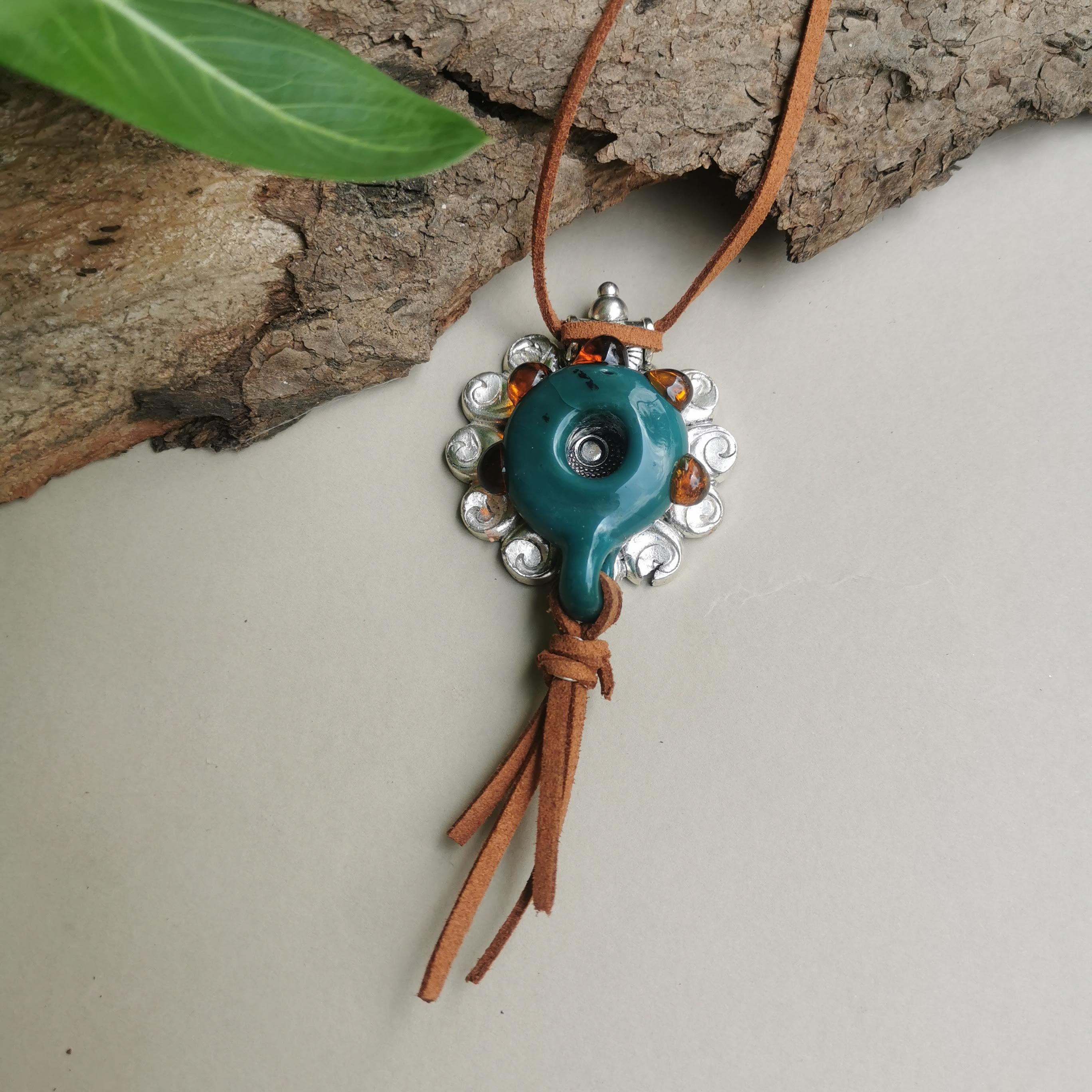 Earth Series Necklace - Forest Jewel