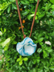 Flower Series Necklace - Blue Ripple