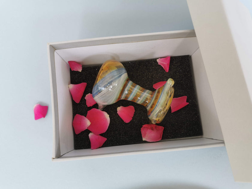 Art Glass Pooja Diya-  Kalyani Jyot