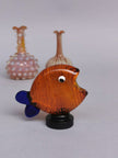 Fish Table Decor Glass- Amber Dreams