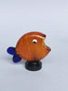 Fish Table Decor Glass- Amber Dreams