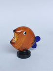 Fish Table Decor Glass- Amber Dreams