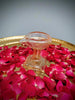 Art Glass Puja Diya-  Gulabi Maharani