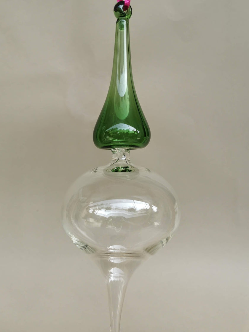 Handblown Glass Ornament - Splendour Jewel. Series