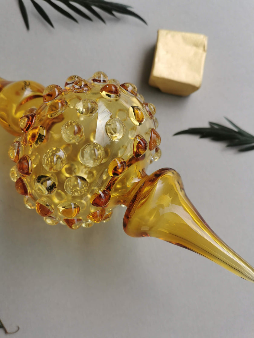 Handblown Glass Ornament - Sunset Lumina