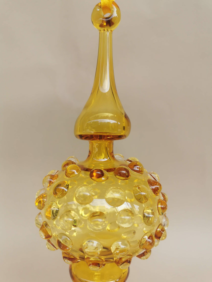 Handblown Glass Ornament - Sunset Lumina