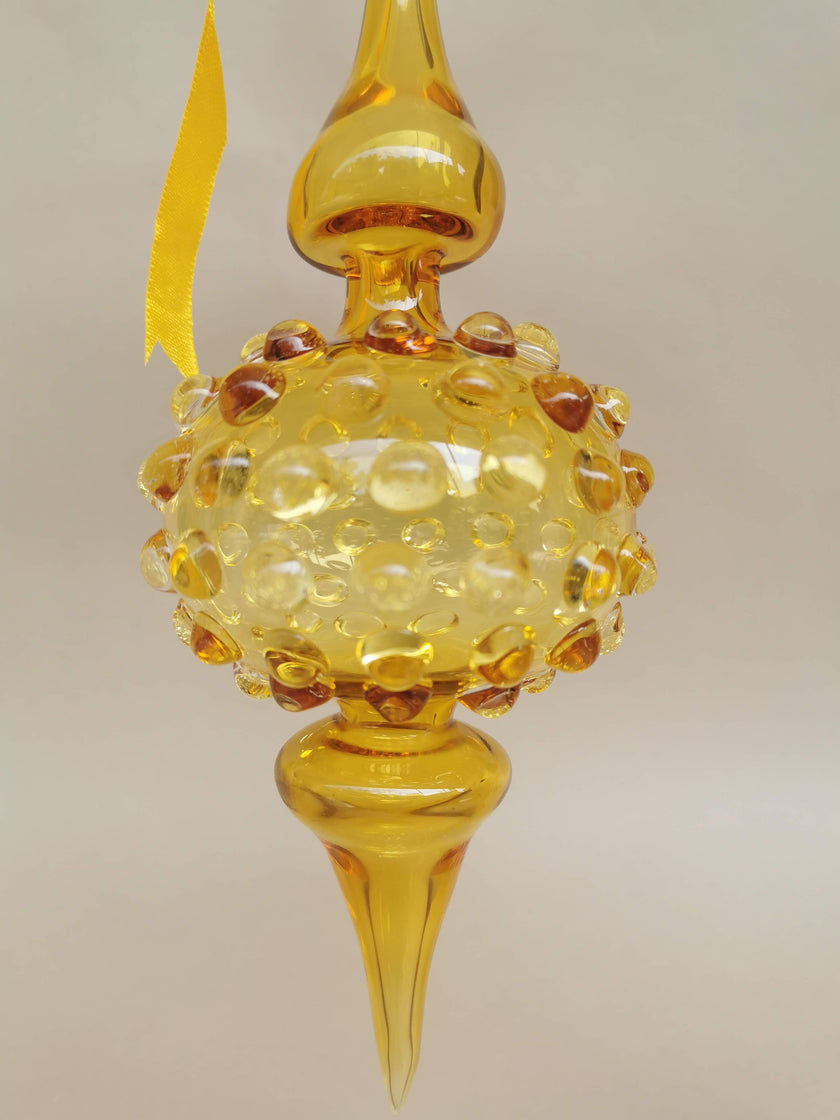 Handblown Glass Ornament - Sunset Lumina