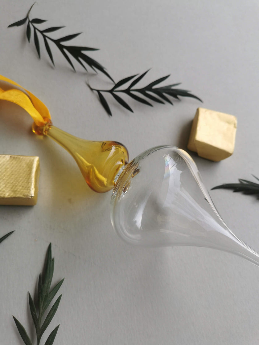 Handblown Glass Ornament - Splendour Jewel. Series